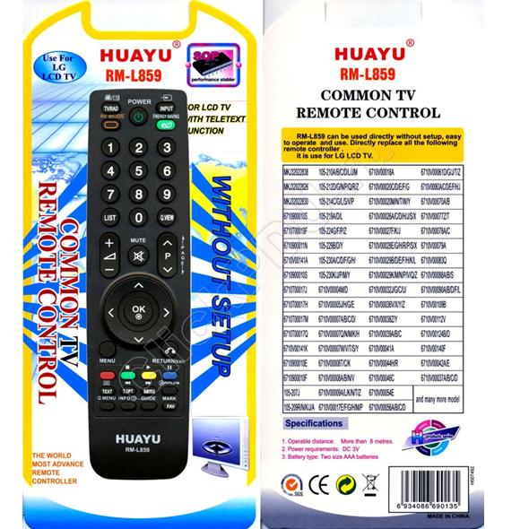 Код телевизора lg для универсального. Универсальный пульт LG RM-l859. Пульт универсальный Huayu для LG RM-l1726. Пульт Huayu RM l810. Пульт универсальный RM-L Huayu (для LG) ivi.