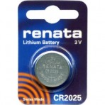 Элемент питания RENATA CR 2025 3 В Lithium
